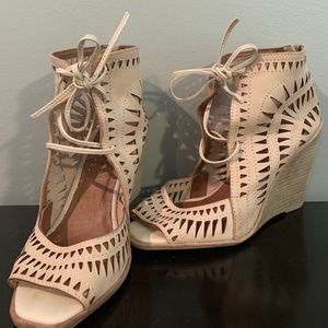 Jeffrey Campbell Sandal Booties sz 8.5